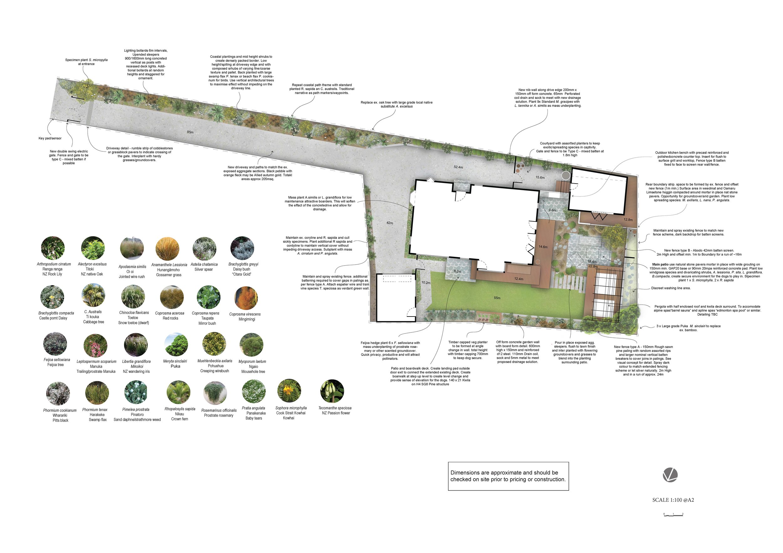 A designer reviewing blueprints on a wooden table.