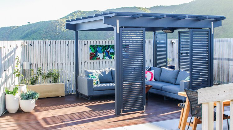 Garden with native planting