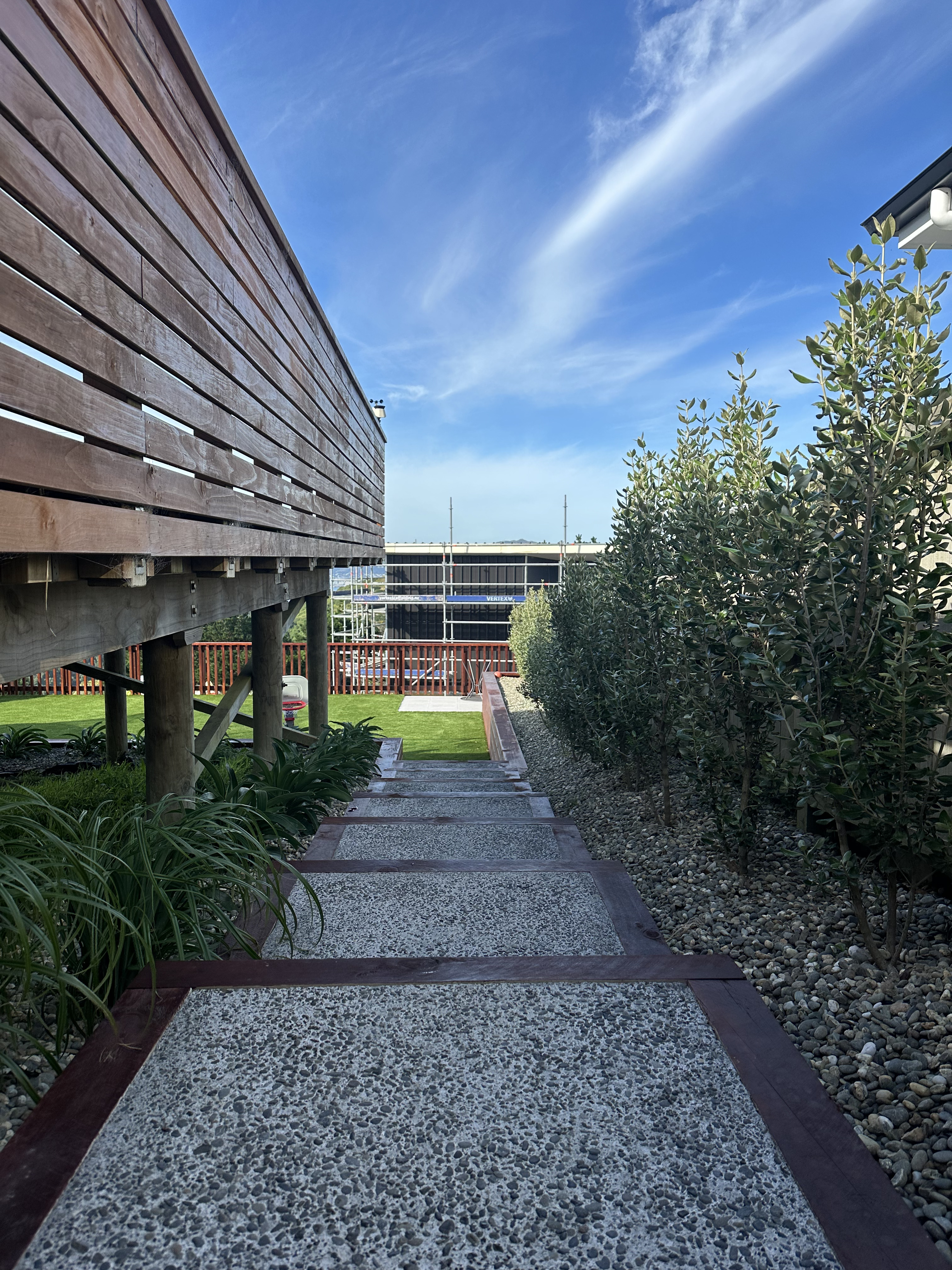 Concrete paver detail